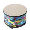 10 Inch Floor Tom Drum for Kids and 8 Inch Kids Drum with Strap: Percussion Instrument Music Drum with 2 Mallets for Baby Children Special Christmas Birthday Gift (Black and Blue) view 3