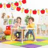 2 Pack Apple Pencil Garland Banner for Back to School Decorations, Pre-Strung Glitter Classroom Kindergarten Hanging Decor for Teacher Appreciation, First Day of School, Bulletin Board Supplies view 4