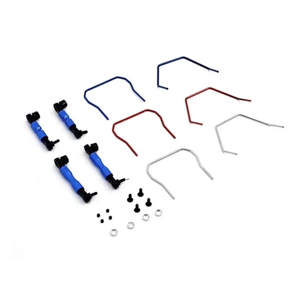 for Traxxas for Slash for Stampede for Rustler for Rally SLF311 Front and Rear Sway Bar Kit RC Car Upgrade Parts Replacement Use RC Car DIY Parts