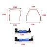 for Traxxas for Slash for Stampede for Rustler for Rally SLF311 Front and Rear Sway Bar Kit RC Car Upgrade Parts Replacement Use RC Car DIY Parts view 4
