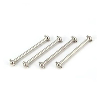 for Wltoys A959/A949/A969/A979/K929-B A959 Part Metal Rear Drive Shaft Transmission Accessories RC Car Spare Parts Kit RC Car DIY Parts(Silver)