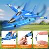 4DRC Foam RC Plane for Kids Adults, Remote Control Airplane RC Jet Helicopter Drone Plane for Kids Adults Beginner, Easy to Fly RC Fighter, Remote Control Aircraft with Automatic Balance Gyro view 4