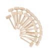 Small Set Wood Rack 100 Mini Light Hammers for Chocolate, Ideal for Gifts and Craftsmanship - Strong Wooden Construction view 2