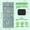 Kids Sleeping Bag Soft Plush Glowing Toddler Nap Mat with Pillow for Boys Girls Large Sleeping Mat for Daycare Preschool Kindergarten view 4