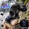 DEERC 1/12 RC Cars 45KPH, 4WD High Speed Short Course RC Truck, Off-Road All Terrain Remote Control Car with 2 Rechargeable Batteries & Spare Tire, 2.4GHz Fast RC Cars for Adults Kids Boys Gift view 3