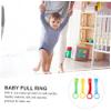KESYOO 4pcs Learning Stand up Pull Ring Cot Rings for Toddlers Safe and Mobile Toy for Year Old Boy view 2
