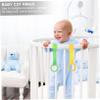 KESYOO 4pcs Learning Stand up Pull Ring Cot Rings for Toddlers Safe and Mobile Toy for Year Old Boy view 4