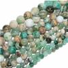 6/8/10/12mm Natural Stone Jade Round Green Calcite Spacer Beads for Making DIY Bracelets Necklace Supplies,Green Calcite,6mm 61pcs Beads view 2