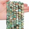 6/8/10/12mm Natural Stone Jade Round Green Calcite Spacer Beads for Making DIY Bracelets Necklace Supplies,Green Calcite,6mm 61pcs Beads view 3