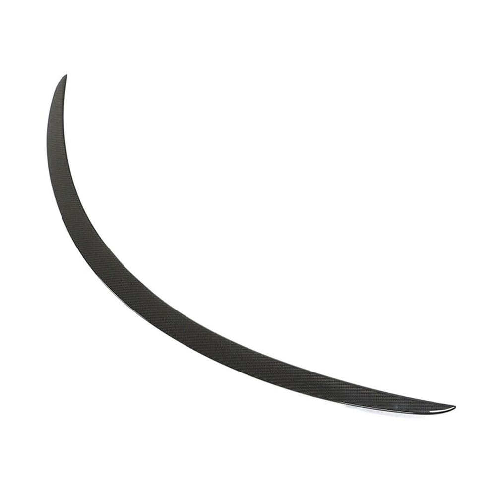Xiylycor Model Rear Trunk Spoiler Carbon Fiber - Gloss Black for Tesla for S 2012-2023