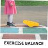 Abaodam 1set Montessori Balance Board for Boy Girl Sensory Play Wobble Toy for Boy Girl Balance Training for Home and Kindergarten and Coordination Skills view 3