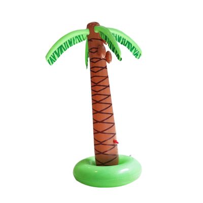 BESPORTBLE 1pc Inflatable Water Spraying Coconut Tree Toy Fun Outdoor Watering Game for Boys and Girls Lightweight and Portable for Lawn Play and Water Activities