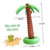 BESPORTBLE 1pc Inflatable Water Spraying Coconut Tree Toy Fun Outdoor Watering Game for Boys and Girls Lightweight and Portable for Lawn Play and Water Activities view 2