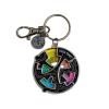 Zhuaguo Color Fidget Enamel Pin, Color Fidget Wheel for Artists, 3 in 1 Pin & Keychain & Magnet Anxiety Relief Badge (1Pcs) view 1