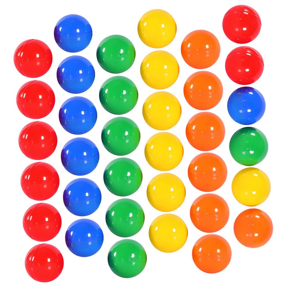 ifundom 100pcs Openable Raffle Drawing Plastic Game Props for Parties and Events for Lottery Drawings Celebrations and Games Mixed