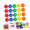ifundom 100pcs Openable Raffle Drawing Plastic Game Props for Parties and Events for Lottery Drawings Celebrations and Games Mixed view 4