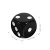 BESPORTBLE 1set Acrylic Board Game Dice Six Sided Gaming Props for Tabletop Games Lightweight Design 50pcs view 2