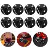 BESPORTBLE 1set Acrylic Board Game Dice Six Sided Gaming Props for Tabletop Games Lightweight Design 50pcs view 3