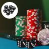 BESPORTBLE 1set Acrylic Board Game Dice Six Sided Gaming Props for Tabletop Games Lightweight Design 50pcs view 4