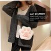 KESYOO Plush Bear Storage Pouch Animal Bag Cute Pouch for Girls Travel Bag Cartoon Shape view 2