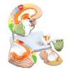 2 Times Life-Size Brain Anatomical Model Color-Coded Human Regiona Brain 4 Parts Detachable Medical Brain Supplement Model Brain Neuroscience Teaching Medical Display Model view 4