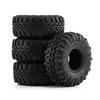 4pcs 57mm 1.0" Soft Rubber Tire Mud Tire Compatible with 1/18 1/24 RC Crawler Car SCX24 AX24 TRX4M FMS FCX24 Enduro24 view 3