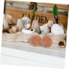 BESPORTBLE 10pcs Faux Almonds Decorative Nuts Food Model Props Home Event Decorations view 3