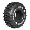 4PCS 118mm 1.9" Soft Rubber Tire Tyre Compatible with 1/10 RC Crawler Car SCX10 Pro TRX4 RC4WD D90 Redcat view 4