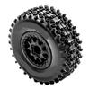 4pcs 112mm 1/10 Short Course Truck Tires Tyre With 12mm Hex(Yellow) view 1