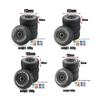 4pcs 112mm 1/10 Short Course Truck Tires Tyre With 12mm Hex(Yellow) view 2