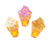 Raymond Geddes Ice Cream Float Water Games  Pack of 24  Handheld Ring Toss Toys in Cone Shapes with Refillable Water view 1