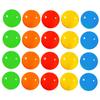 ifundom 20Pcs Lottery Balls Plastic Sphere Balls Party Accessory Decorative Game Props for Fundraisers Company Events Kindergarten Playroom view 1