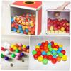 ifundom 20Pcs Lottery Balls Plastic Sphere Balls Party Accessory Decorative Game Props for Fundraisers Company Events Kindergarten Playroom view 3