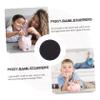 Zerodeko 20 Pcs Round Plastic Piggy Bank Stoppers Figurine Bottom Plugs Covers Secure Coin Storage Installation for Non Porous Banks view 3