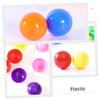 ibasenice 100pcs Raffle Drawing Balls Openable Fun Game Balls Bright Colors for Parties and Events for Home and Bar Game Props view 2