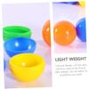 ibasenice 100pcs Raffle Drawing Balls Openable Fun Game Balls Bright Colors for Parties and Events for Home and Bar Game Props view 3