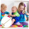 VANZACK 36pcs Wooden Mallet Hammer Safe Natural Construction for Developmental Play for Birthday and Creative Fun view 2