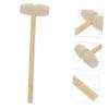 VANZACK 36pcs Wooden Mallet Hammer Safe Natural Construction for Developmental Play for Birthday and Creative Fun view 4