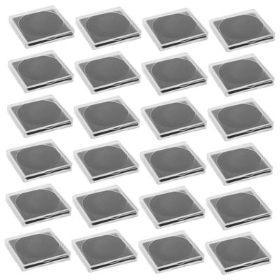 ARTIBETTER Compact Coin Collection Box 30pcs Adjustable Plastic Holders for Coin Storage Display and Organization for Collectors and Hobbyists