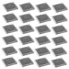 ARTIBETTER Compact Coin Collection Box 30pcs Adjustable Plastic Holders for Coin Storage Display and Organization for Collectors and Hobbyists
