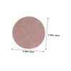 2pcs Ceiling Light Shade Cover, Fabric Lamp Diffuser for Baby Rooms view 2