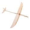 KONTONTY Wooden Hand Launch Glider Toy for Kids and Adults Easy to Assemble Long Distance Flying for Indoor and Outdoor Activities DIY Model Airplane Kit view 1