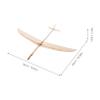 KONTONTY Wooden Hand Launch Glider Toy for Kids and Adults Easy to Assemble Long Distance Flying for Indoor and Outdoor Activities DIY Model Airplane Kit view 2