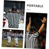 Abaodam 1set Football Penalty Flag and Referee Bean Bag Football Officiating Accessories for Youth Games Includes Red Penalty Flag and Bean Bag Essential for and Referees view 3