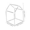 IMIKEYA 1set Boy Girl's Metal Frame Play Tent House DIY Assembly Playhouse Structure for Indoor Outdoor Fun Medium Safe Portable Design for Boys and Girls and Pets view 2