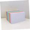 ARTIBETTER 300pcs Lined Note Cards Colorful Flashcards for Study Office Use Ink-resistant Paper for Students Teachers Portable and Memo Paper view 4