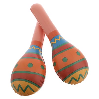 INOOMP 2Pcs Inflatable Cartoon Hammer for Safe Material Bright Colors for Sensory Play for Birthday Parties and Outdoor Activities Hammers