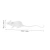 Abaodam 4pcs Realistic Mouse Toy Set for Boys and Girls Fake Rat for Halloween Decorations Interactive Prank Mice Educational Science Model Creepy Simulation Toy for Parties view 2