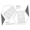 VANZACK 2Pcs Clear Poker Chip Organizer Portable Multi Function Storage Box for Poker Chips Cards Convenient Poker Chip Tray Compact Design for Game Night Home Use view 3