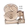 BESPORTBLE 1 Set DIY Wooden Marble Run Puzzle Hand Cranking Track for Safe and Educational Game to Enhance Coordination and Parent Interaction view 1